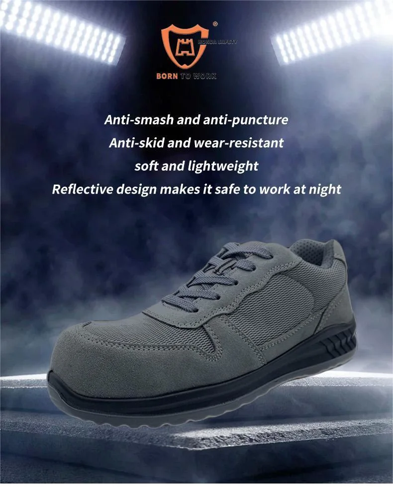 Hot Sale High Quality Low Cut Safety Shoes with Steel Toe