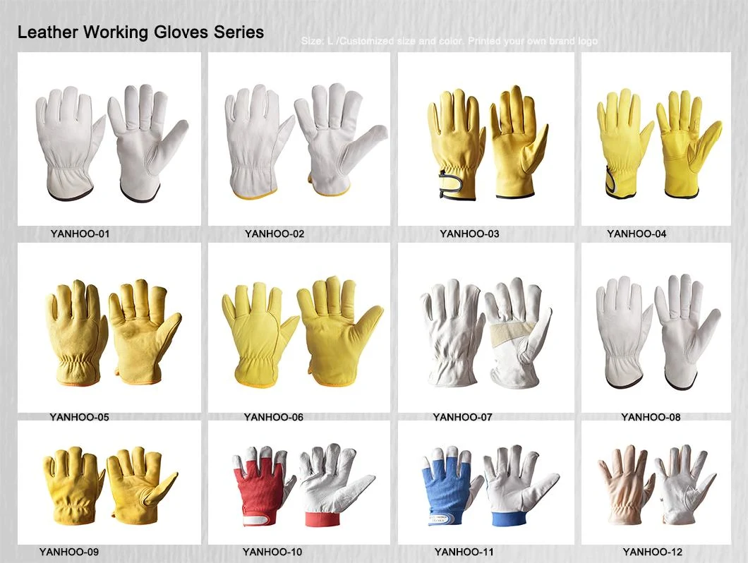 Number One China Factory Directly Wholesale Cheap Leather Working Gloves