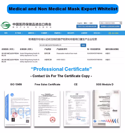 Bfe 99 % werkseitig hypoallergene FDA CE Level 3 schützende Kinder-Gesichtsmaske, 3-lagige chirurgische medizinische Einweg-Gesichtsmaske aus Vliesstoff