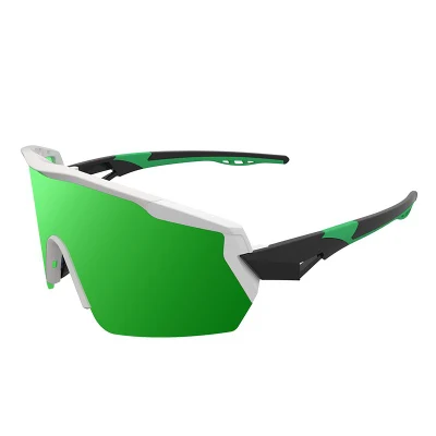 Radfahren Ski Sonnenbrille Gebogener Spiegel Sportbrillen Set Streetwear Sonnenbrille OEM 2021 Sport