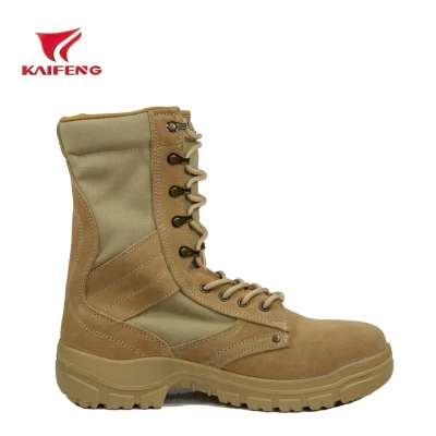 Großhandel Wildleder Herren Sicherheit Desert Army Leder Taktische Schuhe