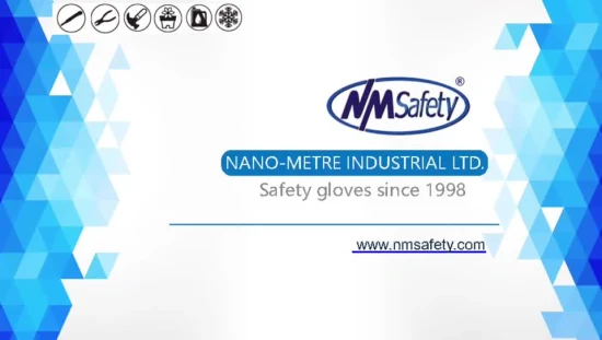 Nmsafety Spandex Nylon Handflächenbeschichteter Mikroschaum-Nitril-Handschutzhandschuh für hohe Fingerfertigkeit