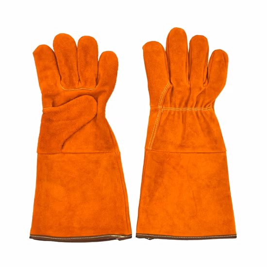 FDA-zertifizierte, hoch atmungsaktive Schweißarbeitshandschuhe aus Schafsleder